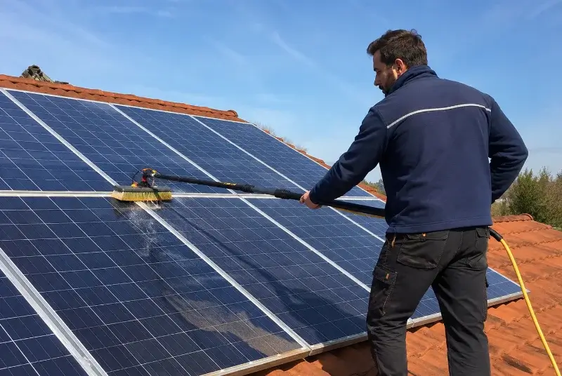 Nettoyage et entretien de panneaux solaires à Aouste-sur-Sye